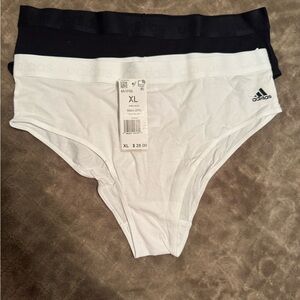 Adidas Black and White Briefs NEW XL